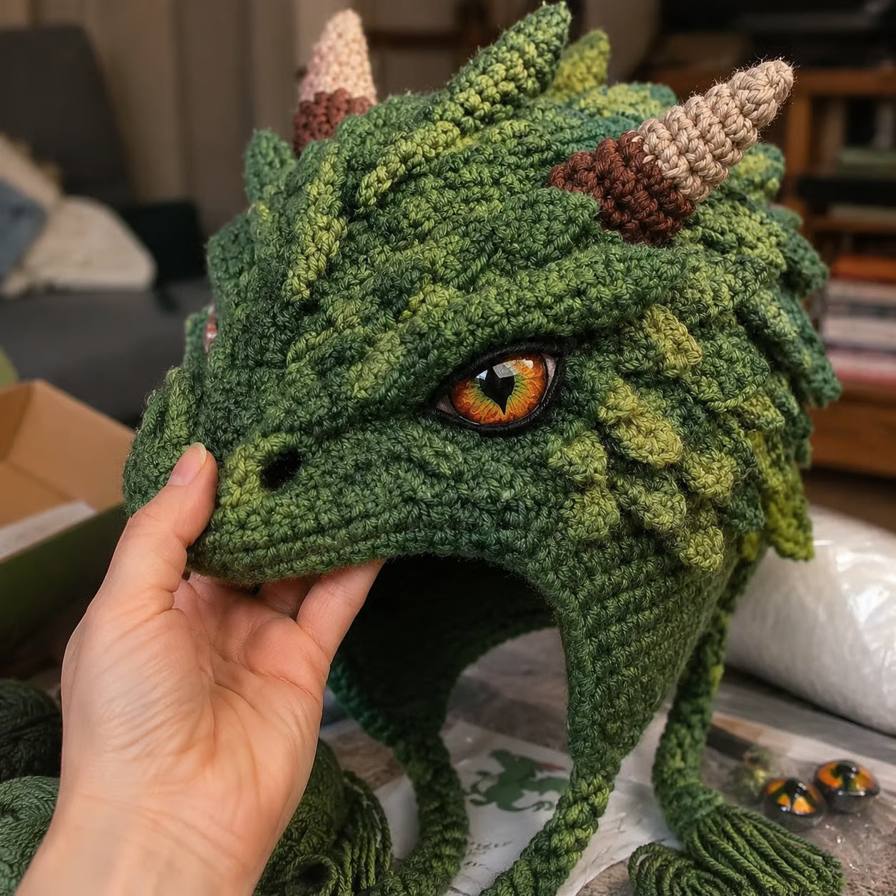 🔥LAST DAY 50% OFF - 🧵DIY Your Halloween Fantasy Hood🎁Beginner Friendly