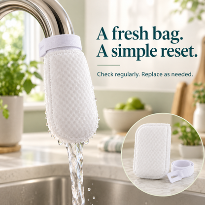 Universal Cotton Faucet Filter Bags for Pure Water 🚰