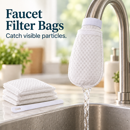 Universal Cotton Faucet Filter Bags for Pure Water 🚰