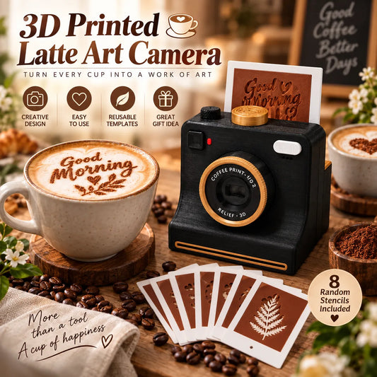 ☕📷 3D-Printed Latte Art Camera（副本）