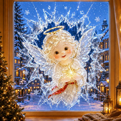 ✨🎄 Limited-Time Christmas Window Decals — 3D Shattered-Glass Effect