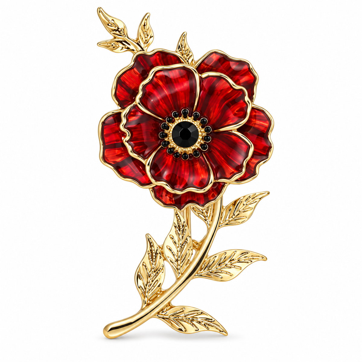 ❤️Buy 1 Get 1 Free — Keep One Remembrance Poppy Brooch, Share One