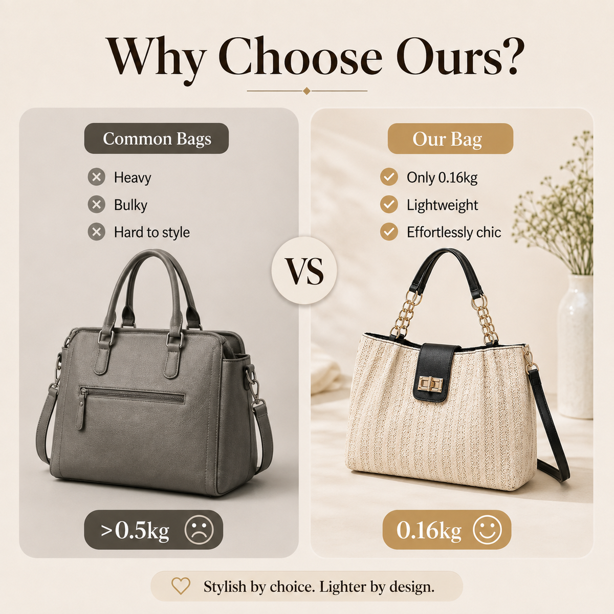 ✨ The Lightweight Everyday Bag You’ll Carry Everywhere