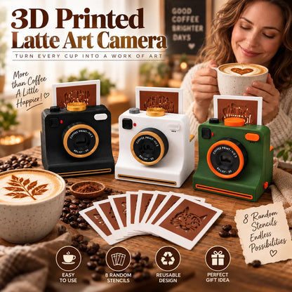 ☕📷 3D-Printed Latte Art Camera（副本）