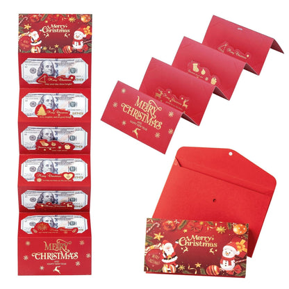 🎄 6-Slot Christmas Cash Gift Envelope | Buy 1 Get 1 Free 🎁