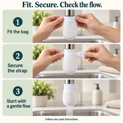 Universal Cotton Faucet Filter Bags for Pure Water 🚰