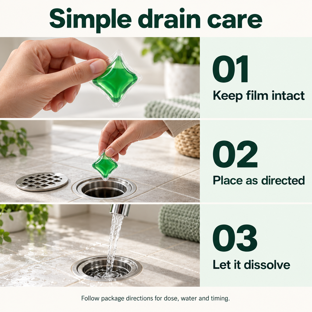 🥳2026 HOT SALE🥳💞50K+ SOLD!｜Drain Deodorizer Pods 🚰✅