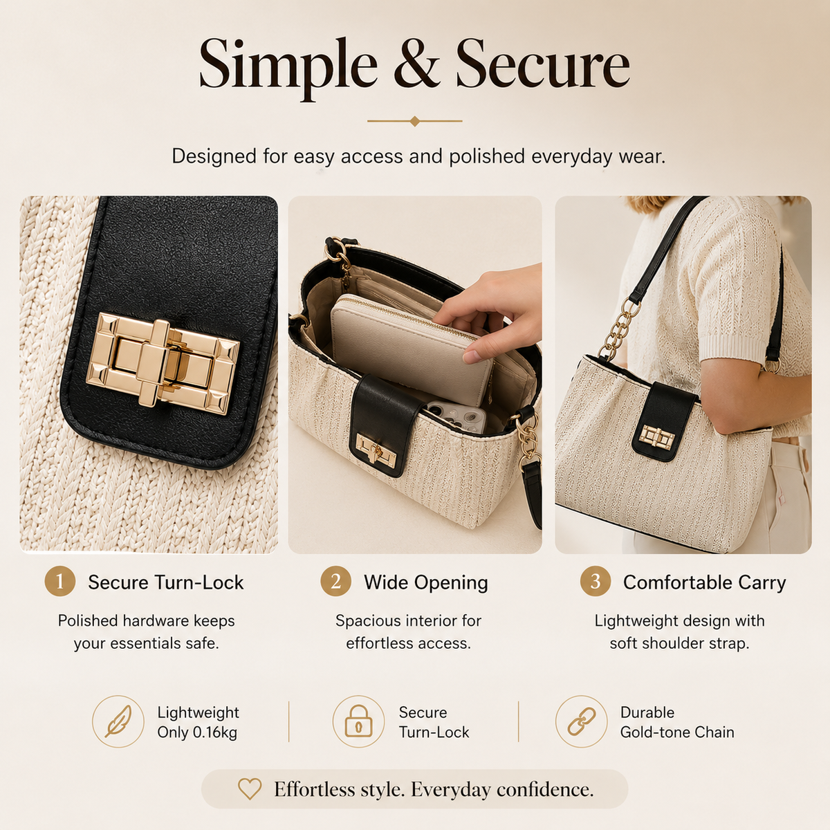 ✨ The Lightweight Everyday Bag You’ll Carry Everywhere