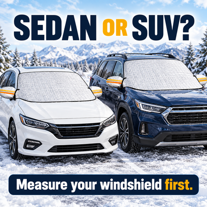 Car Windshield Protector Cover, Waterproof Against Snow Ice Frost Dust Rain ❄️