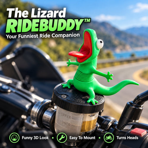 🔥Last Day 49% OFF - 🦎The Lizard RIDEBUDDYTM