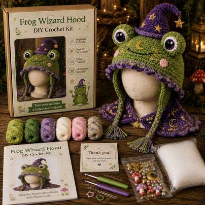🔥LAST DAY 50% OFF - 🧵DIY Your Halloween Fantasy Hood🎁Beginner Friendly