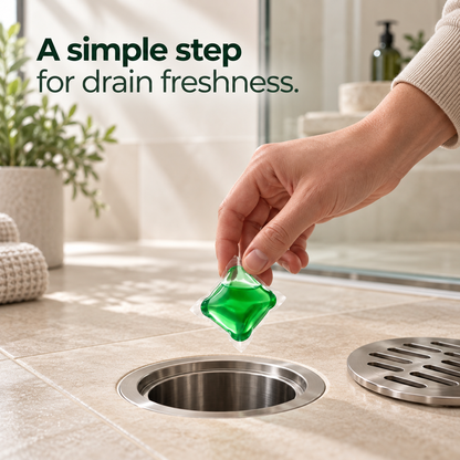 🥳2026 HOT SALE🥳💞50K+ SOLD!｜Drain Deodorizer Pods 🚰✅