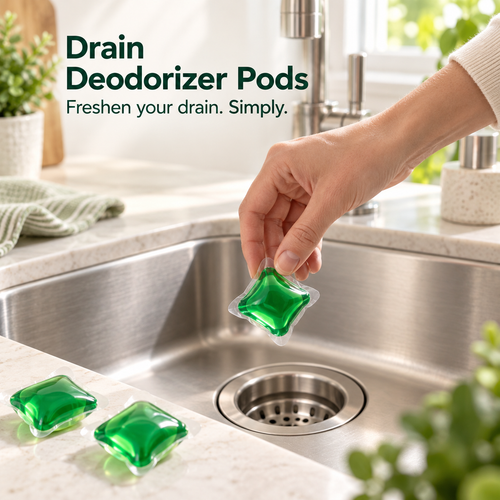 🥳2026 HOT SALE🥳💞50K+ SOLD!｜Drain Deodorizer Pods 🚰✅