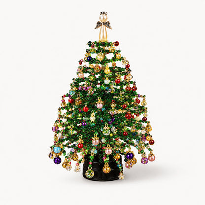 🎄✨ DIY Beaded Christmas Tree Kit – 🎅Create Your Own Sparkling Holiday Decoration