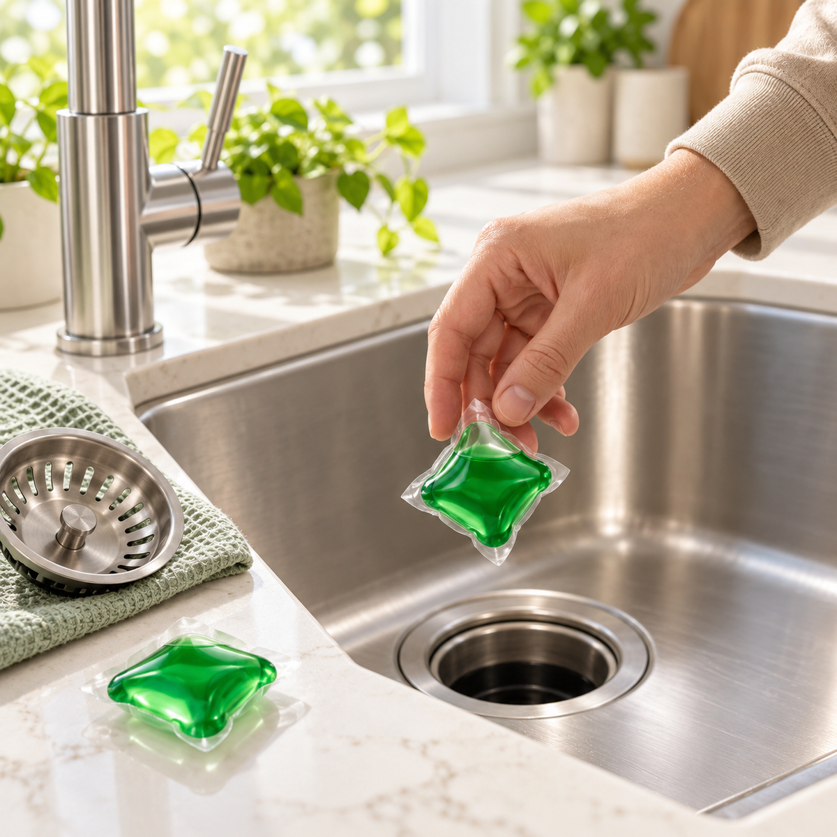 🥳2026 HOT SALE🥳💞50K+ SOLD!｜Drain Deodorizer Pods 🚰✅