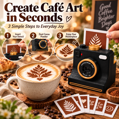 ☕📷 3D-Printed Latte Art Camera（副本）