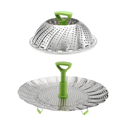 🎉🥦 Expandable Steamer Basket – Turn Any Pot Into a Steamer