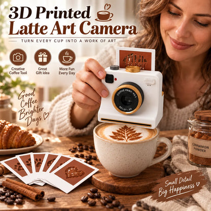 ☕📷 3D-Printed Latte Art Camera（副本）