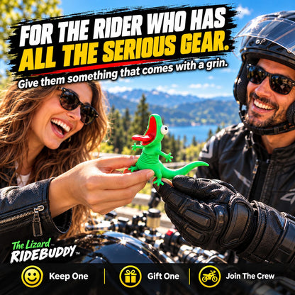 🔥Last Day 49% OFF - 🦎The Lizard RIDEBUDDYTM