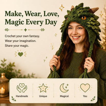 🔥LAST DAY 50% OFF - 🧵DIY Your Halloween Fantasy Hood🎁Beginner Friendly