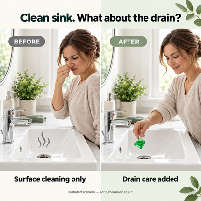 🥳2026 HOT SALE🥳💞50K+ SOLD!｜Drain Deodorizer Pods 🚰✅