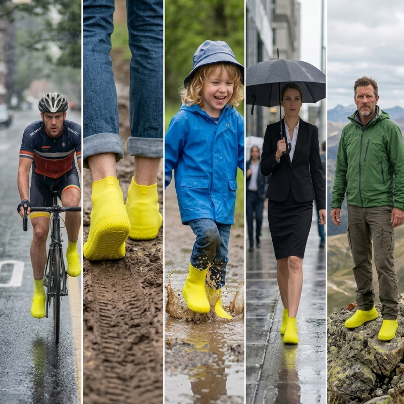 Waterproof Shoe Covers – Non-Slip & Reusable