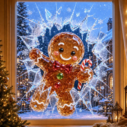 ✨🎄 Limited-Time Christmas Window Decals — 3D Shattered-Glass Effect