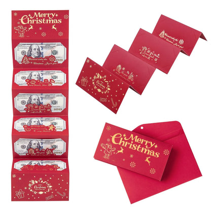 🎄 6-Slot Christmas Cash Gift Envelope | Buy 1 Get 1 Free 🎁