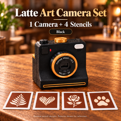 ☕📷 3D-Printed Latte Art Camera
