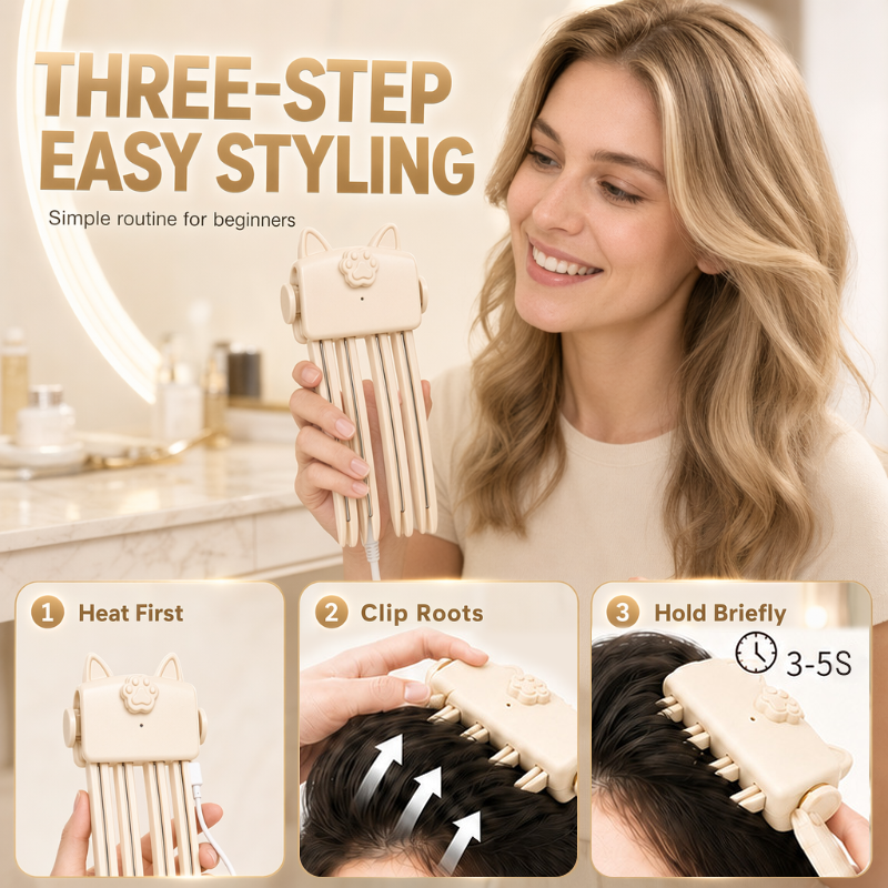 💇Flat Roots? Get Instant Volume with a Heated Root Volumizer
